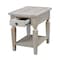 International Concepts Rectangle Vista End Table, 18 W, 24 L, 24 in H, Wood, Unfinished OT-15E - alternate 2